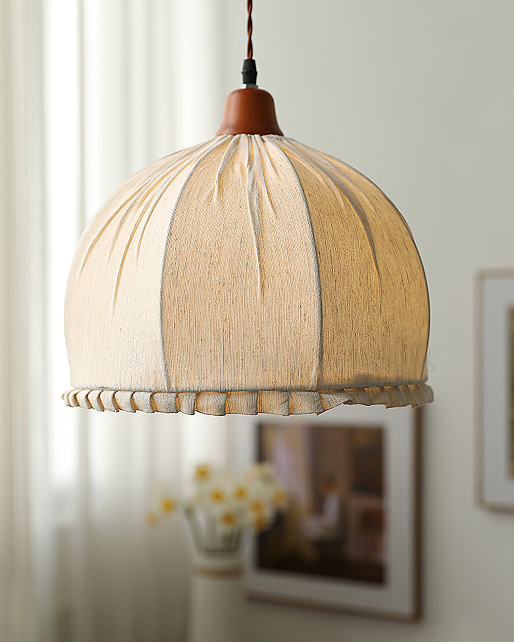 Lampa wisząca organiczna Nadoen