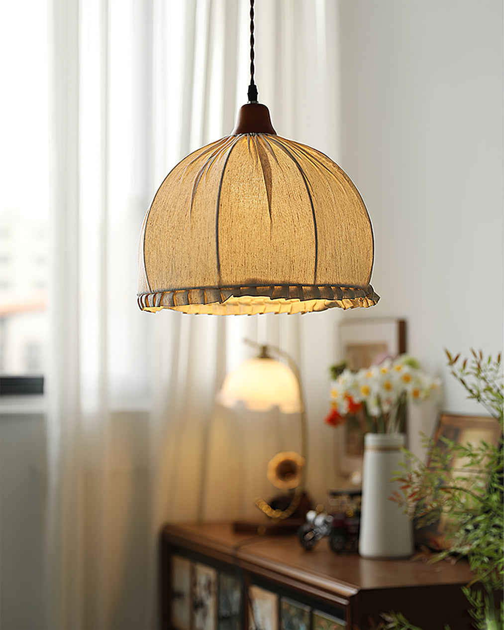 Lampa wisząca organiczna Nadoen