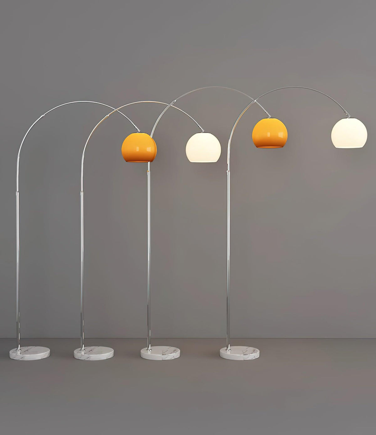 Lampa podłogowa łukowa Polma