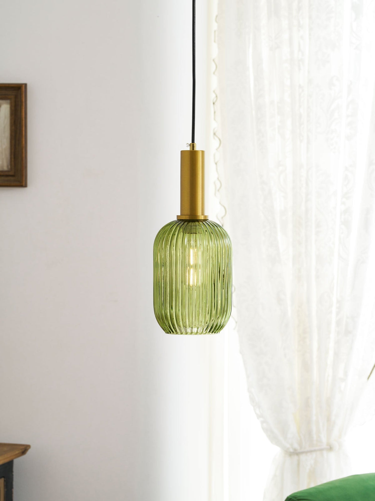 Lampa wisząca ryflowana Wikvanor