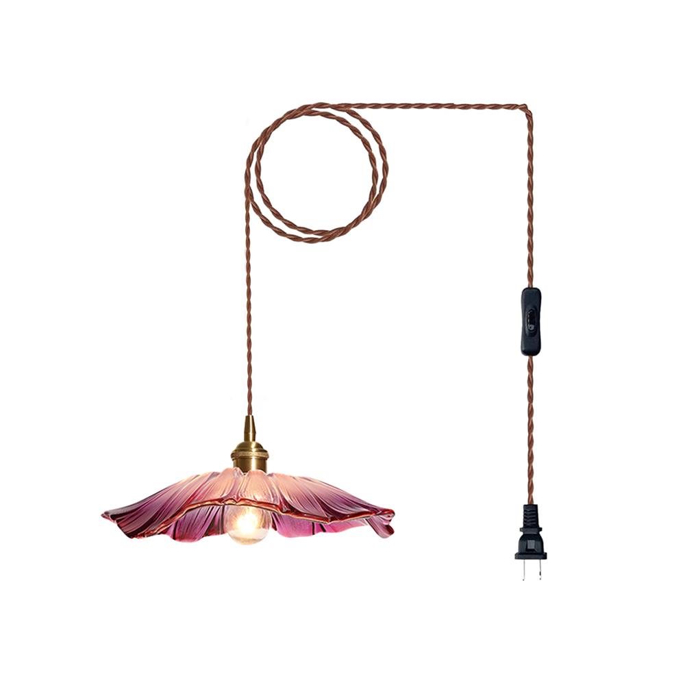 Lampa wisząca kwiatowa Noru