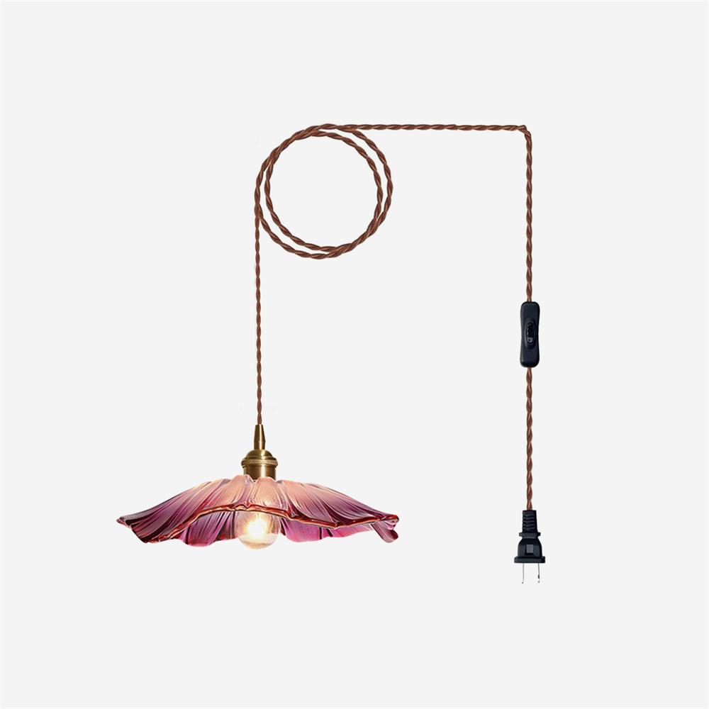 Lampa wisząca kwiatowa Noru
