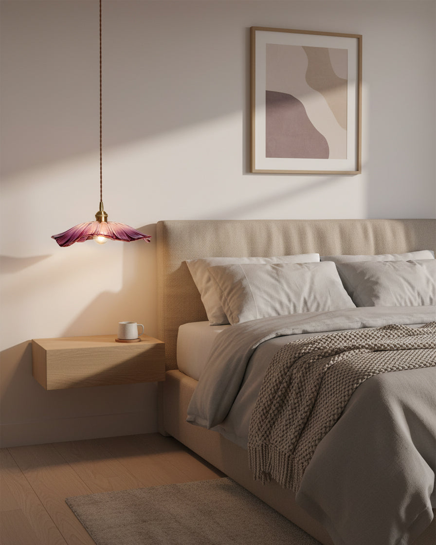 Lampa wisząca kwiatowa Noru