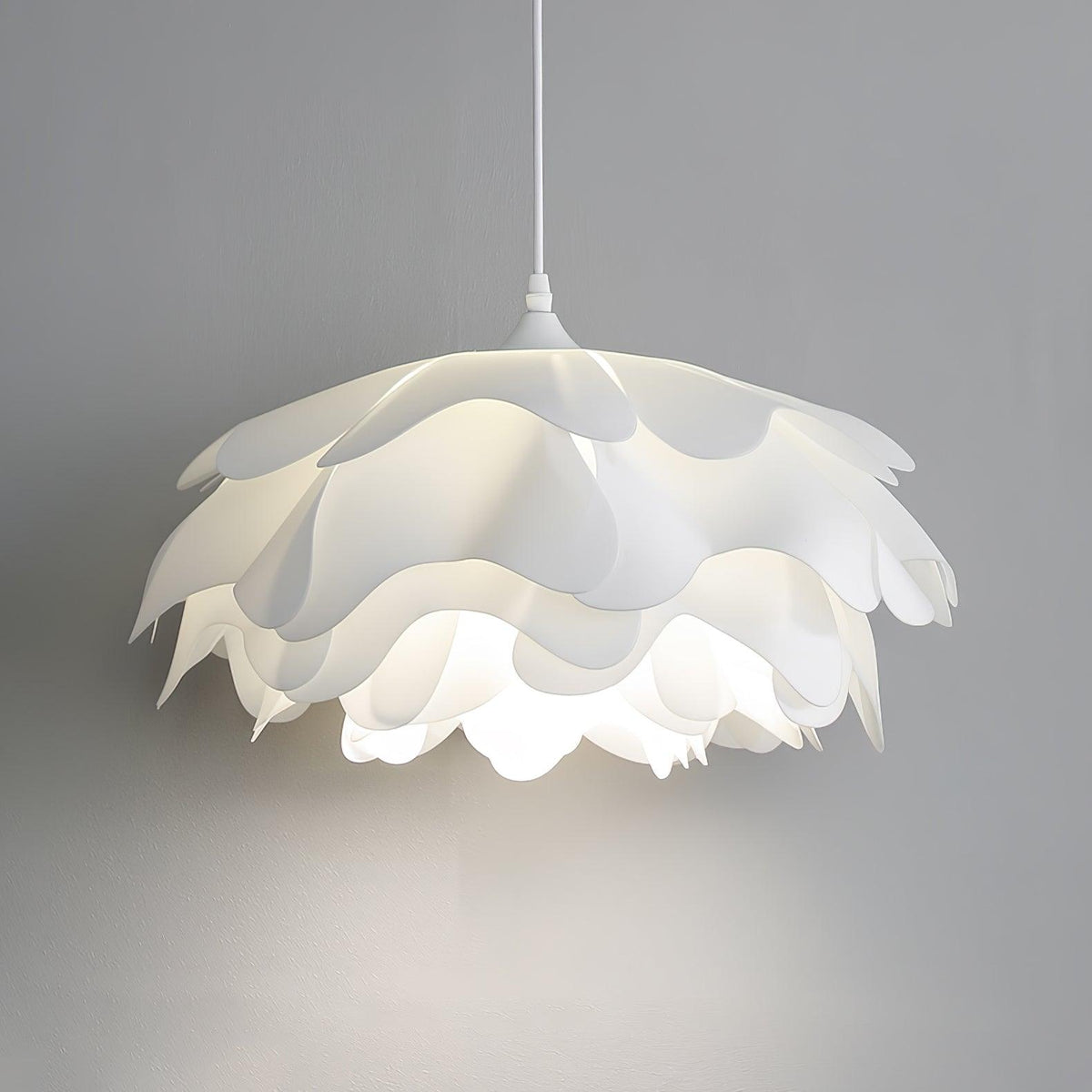 Flower Shaped White Pendant Lamp – detail 21
