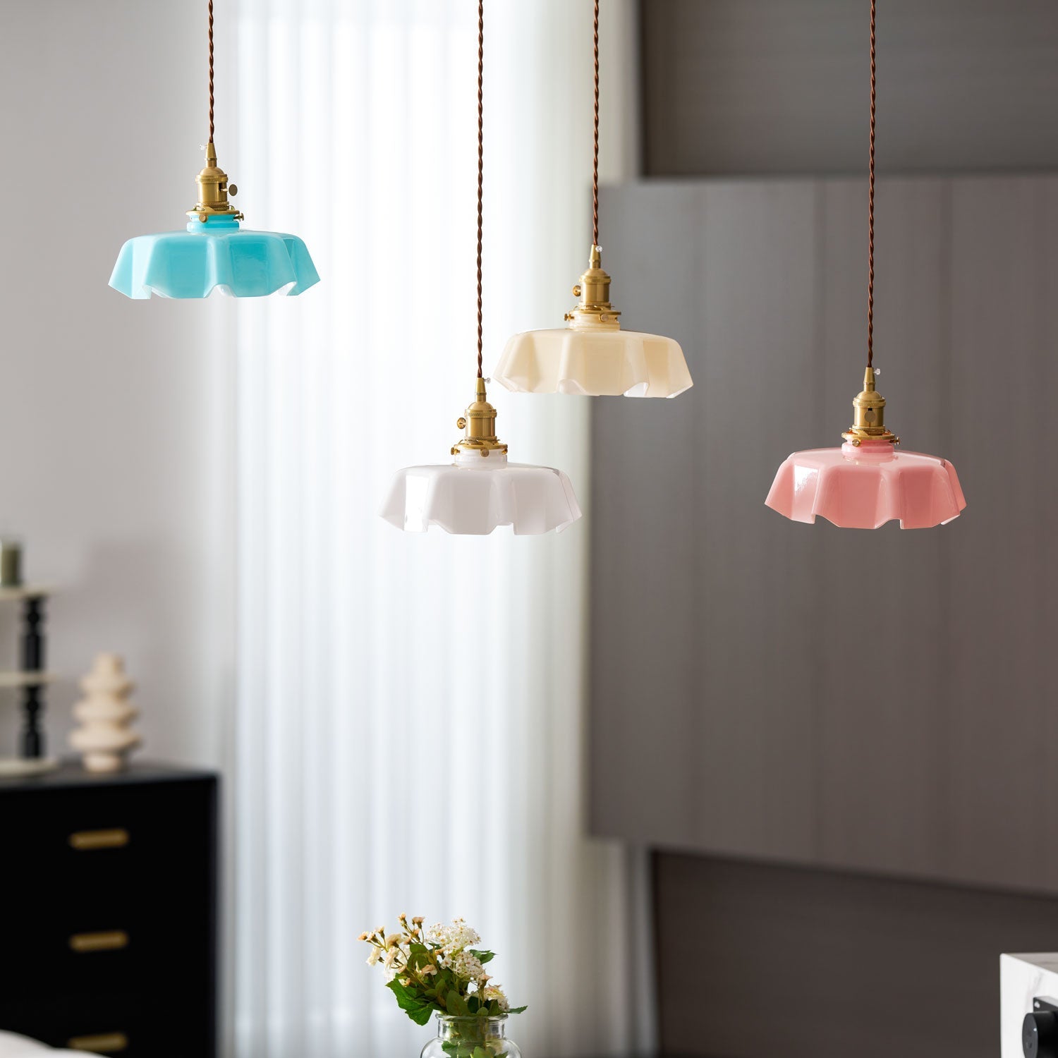 Lampa wisząca vintage Zelarik
