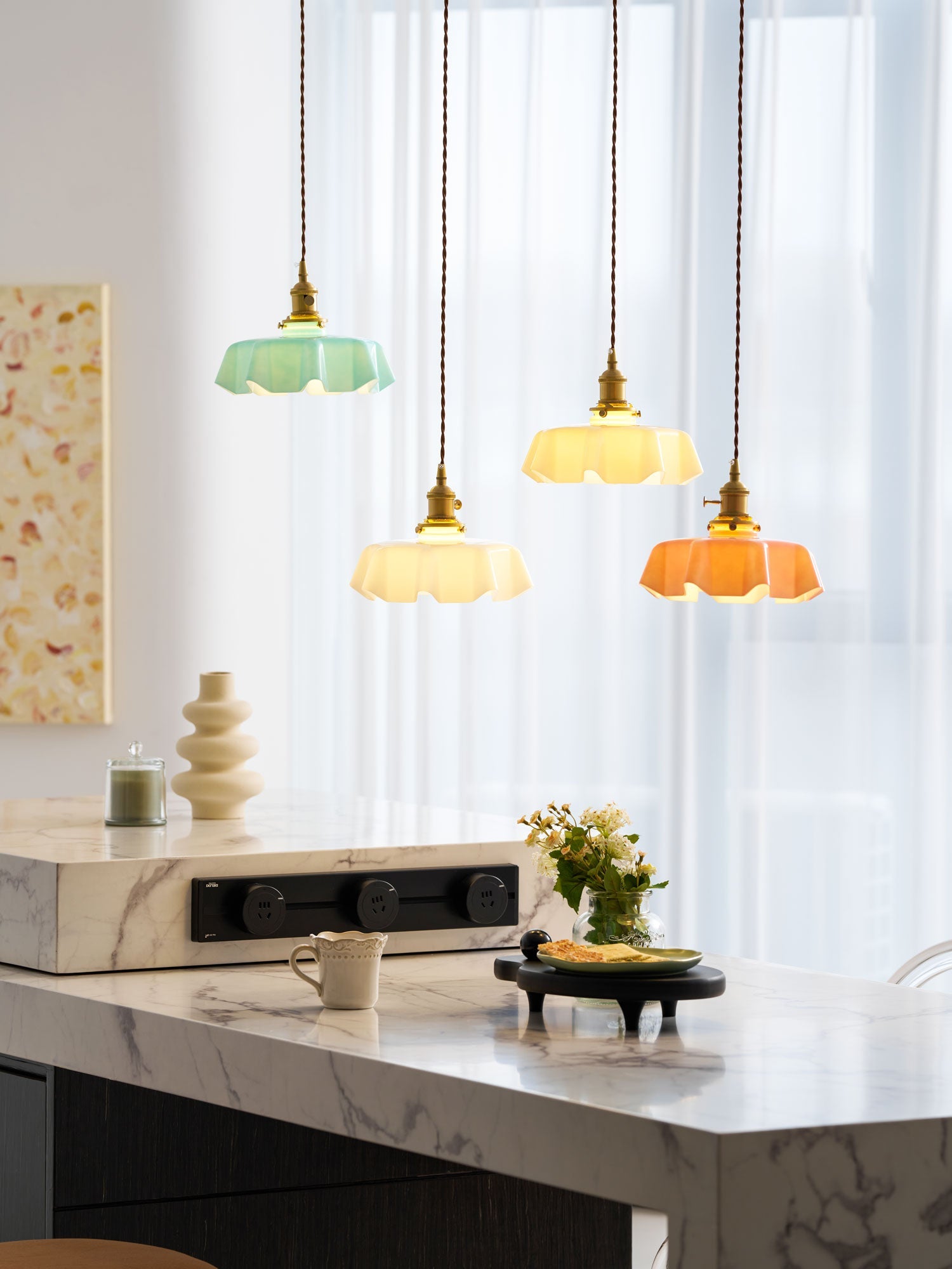 Lampa wisząca vintage Zelarik