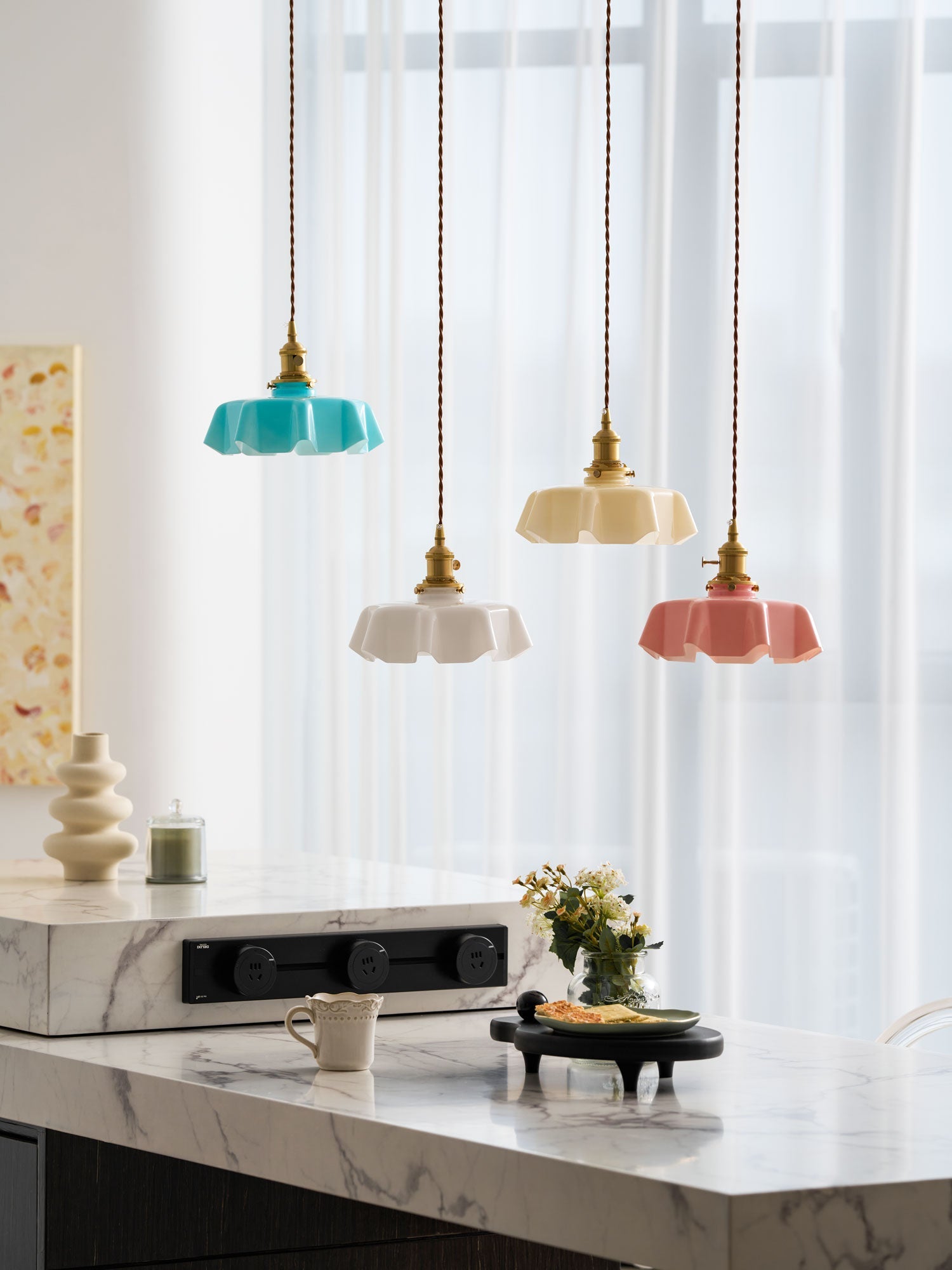 Lampa wisząca vintage Zelarik