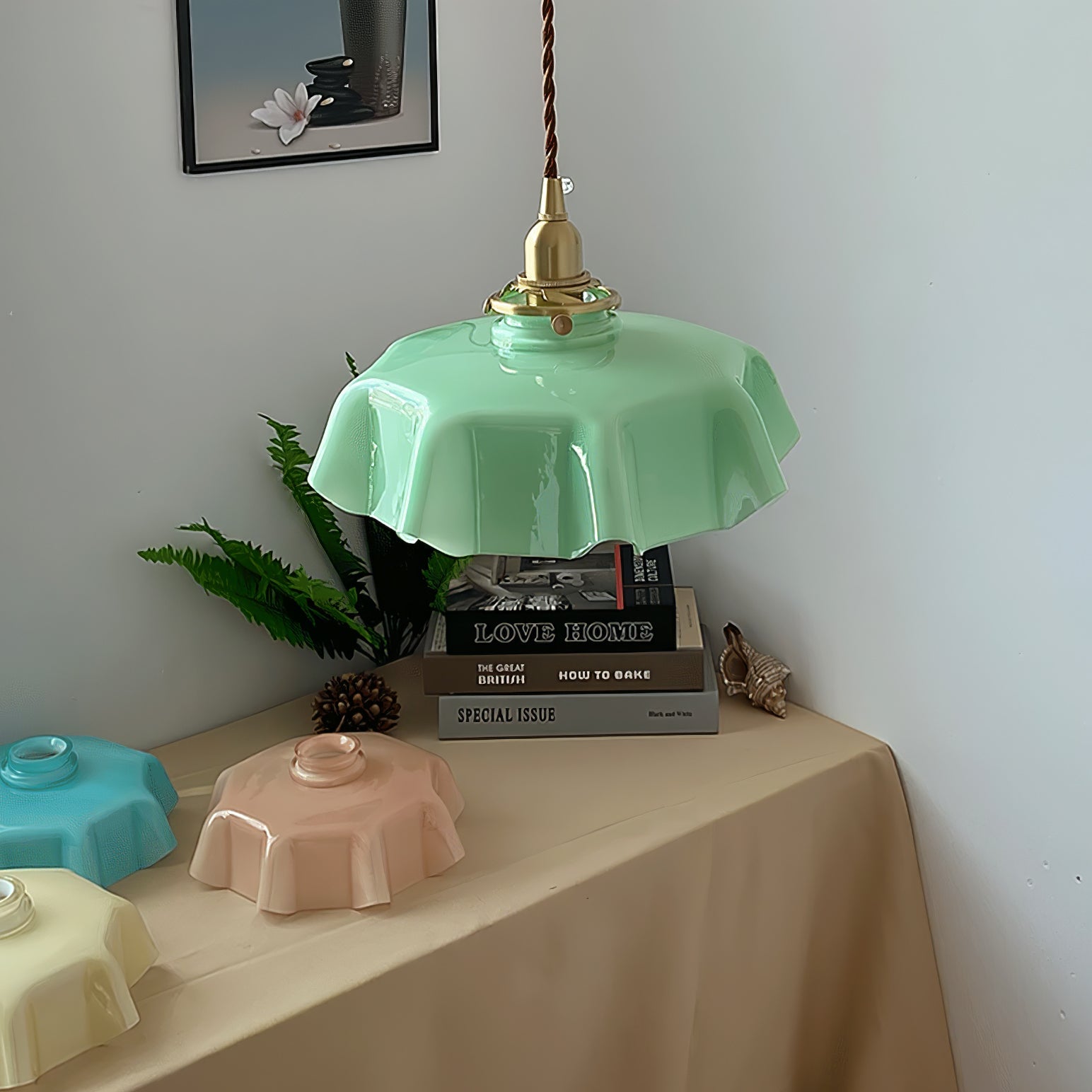 Lampa wisząca vintage Zelarik