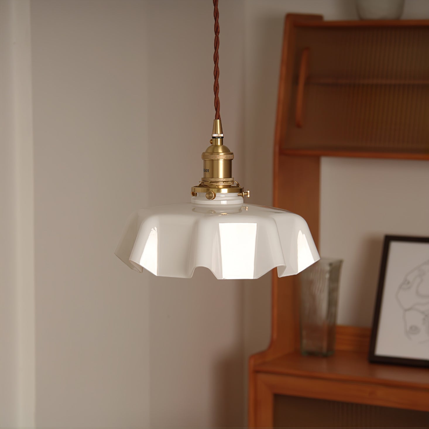 Lampa wisząca vintage Zelarik