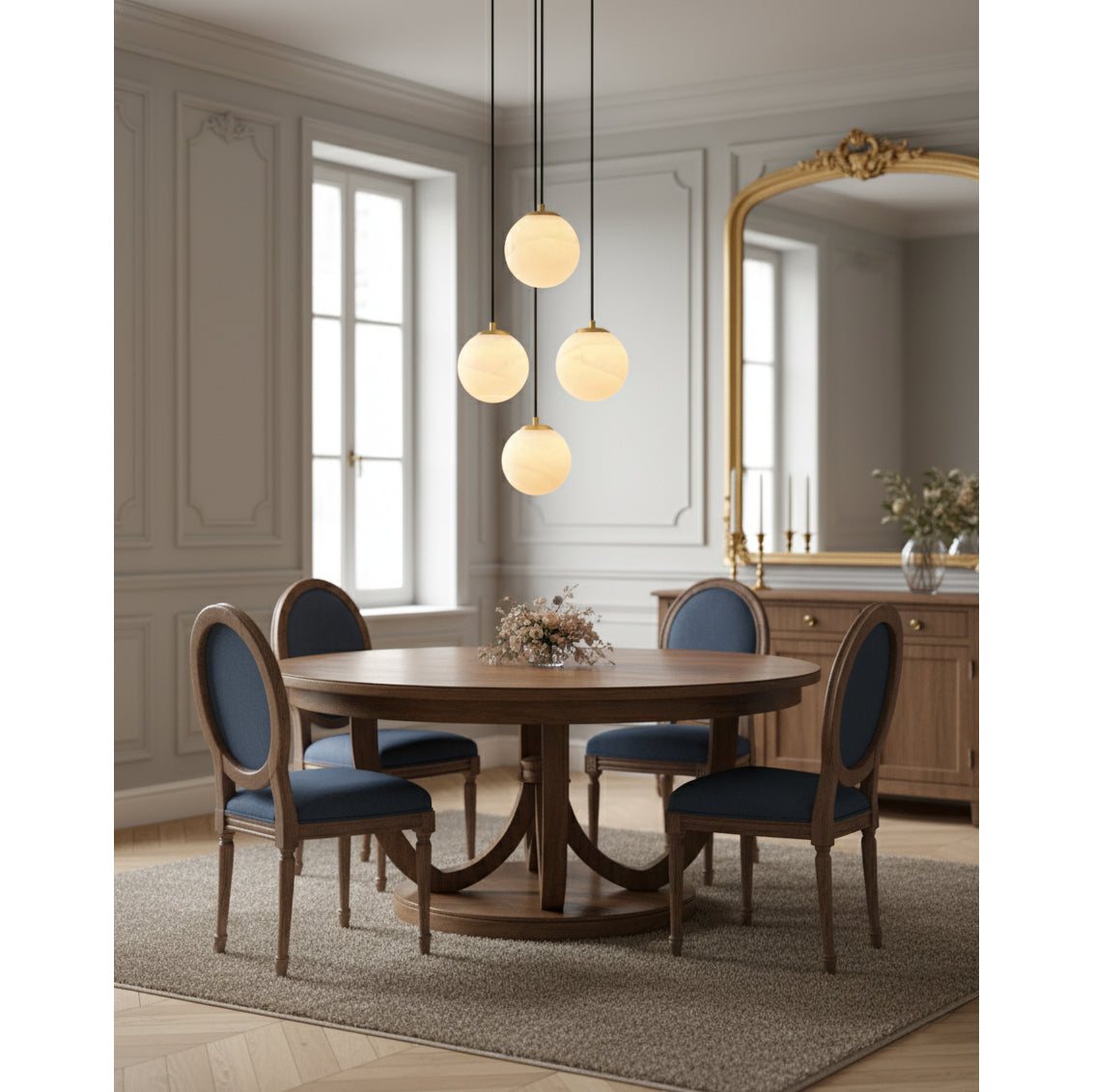 Lampa wisząca kula Emorrek