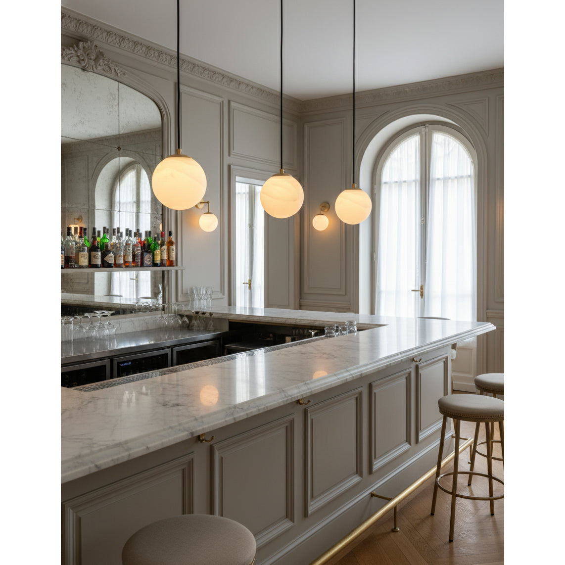 Lampa wisząca kula Emorrek