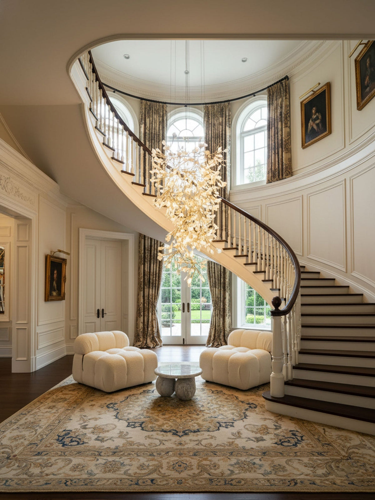 Gingko Vortex Chandelier – detail 10