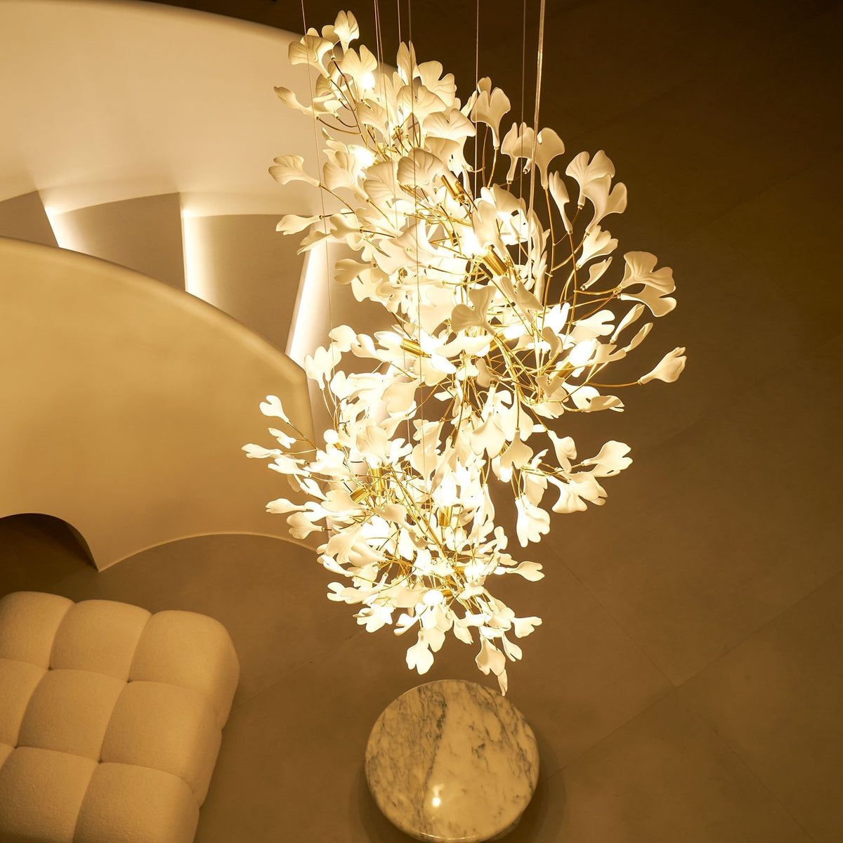 Gingko Chandelier F - Vakkerlight