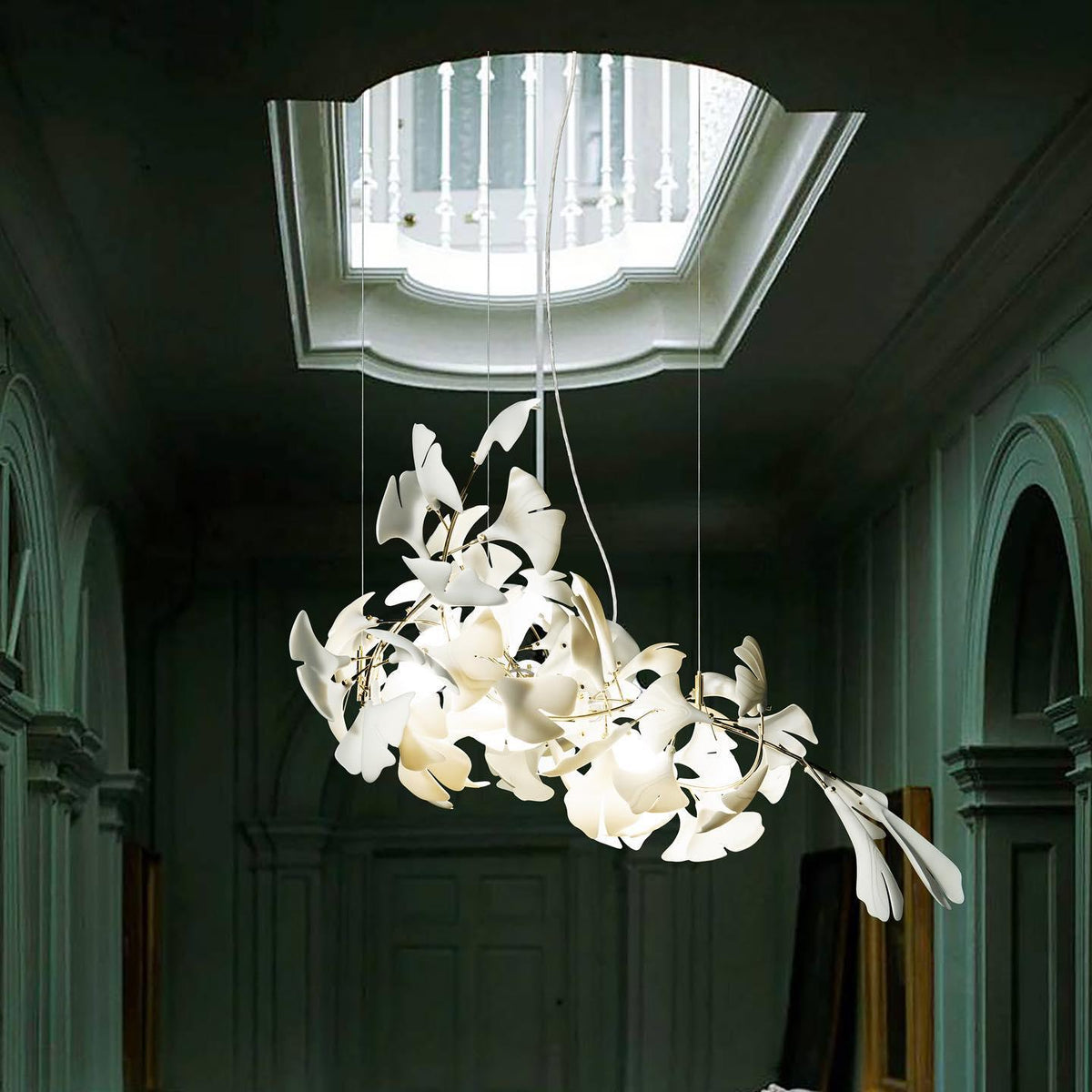 Gingko Bloom Chandelier – detail 26
