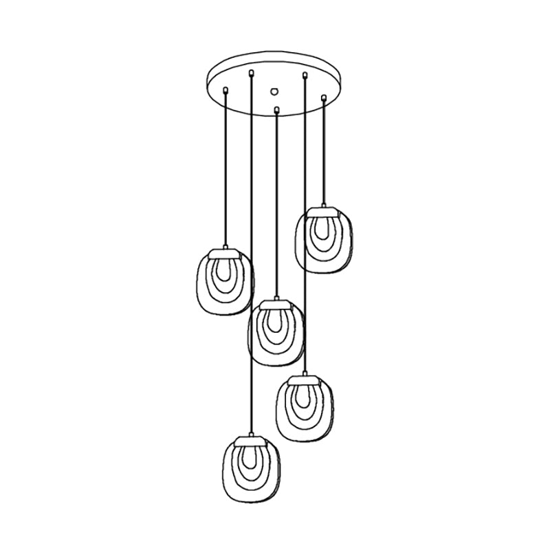 Lampa wisząca Faldanor