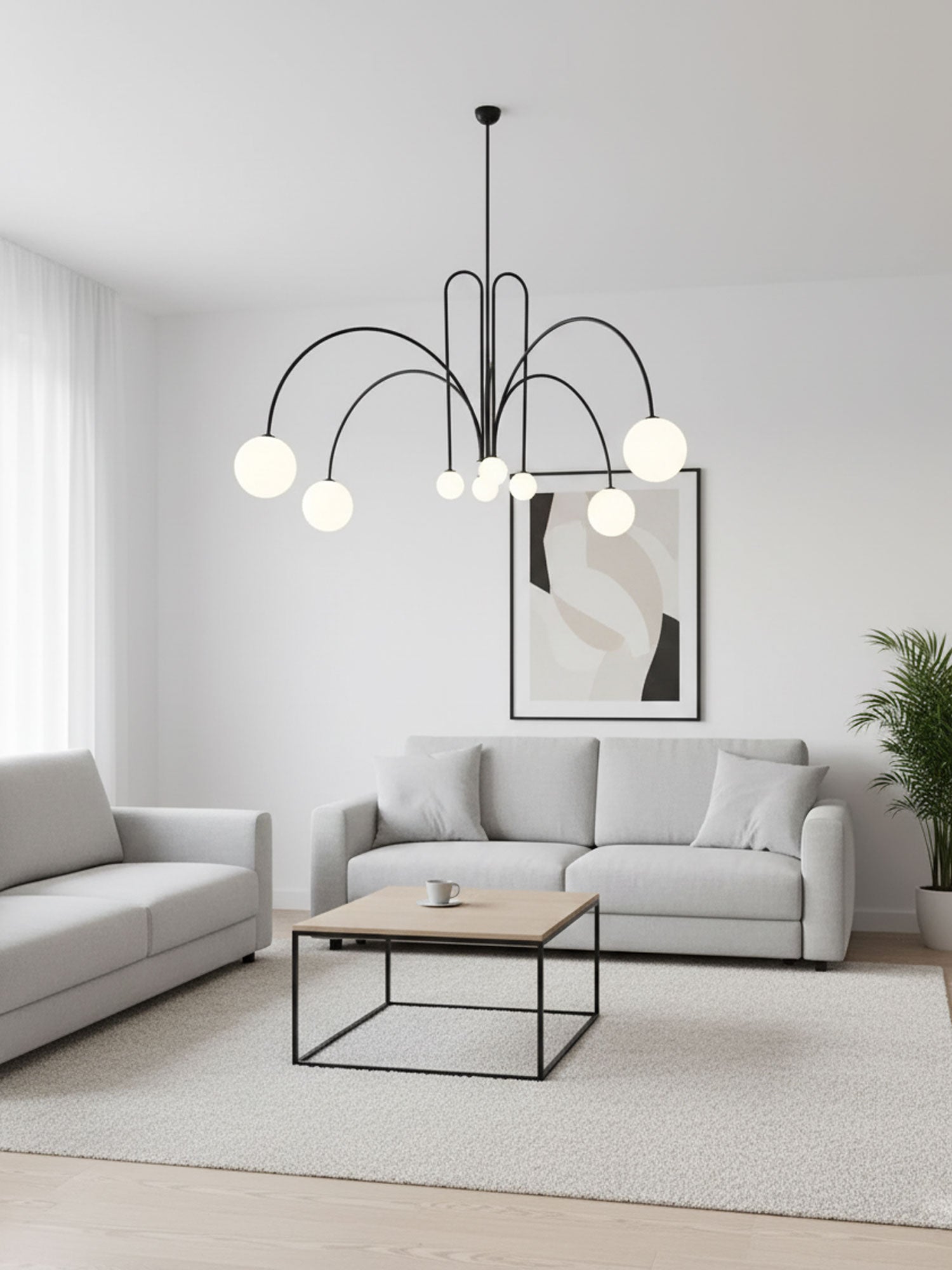 Lampa wisząca nowoczesna Elrendan