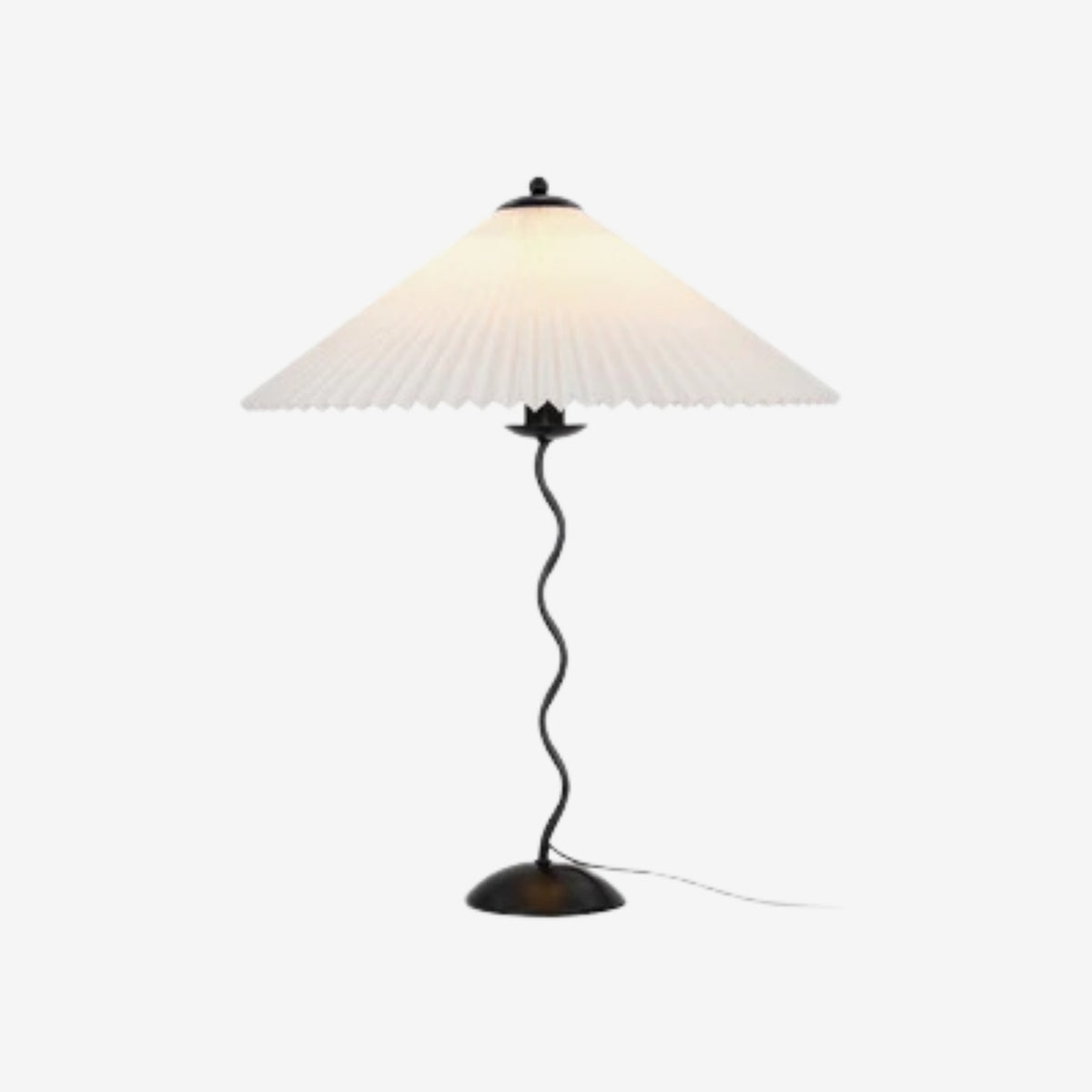 Lampa stołowa falista Rokow