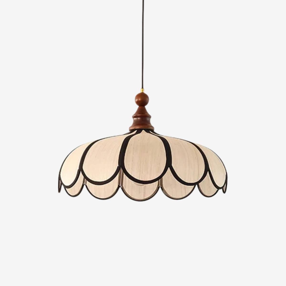 Lampa wisząca falista Wolekrik