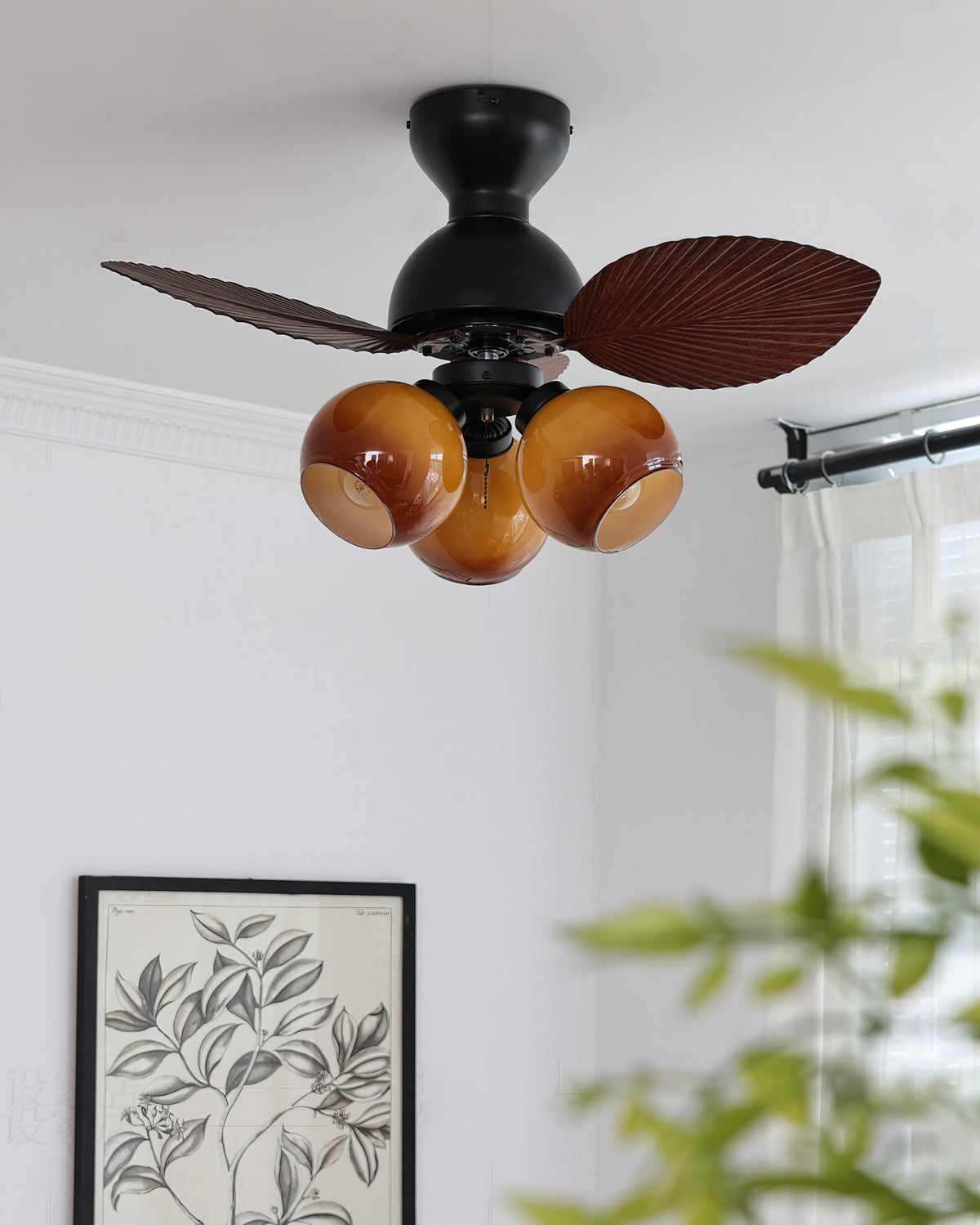 Belize Ceiling Fan Light – detail 9
