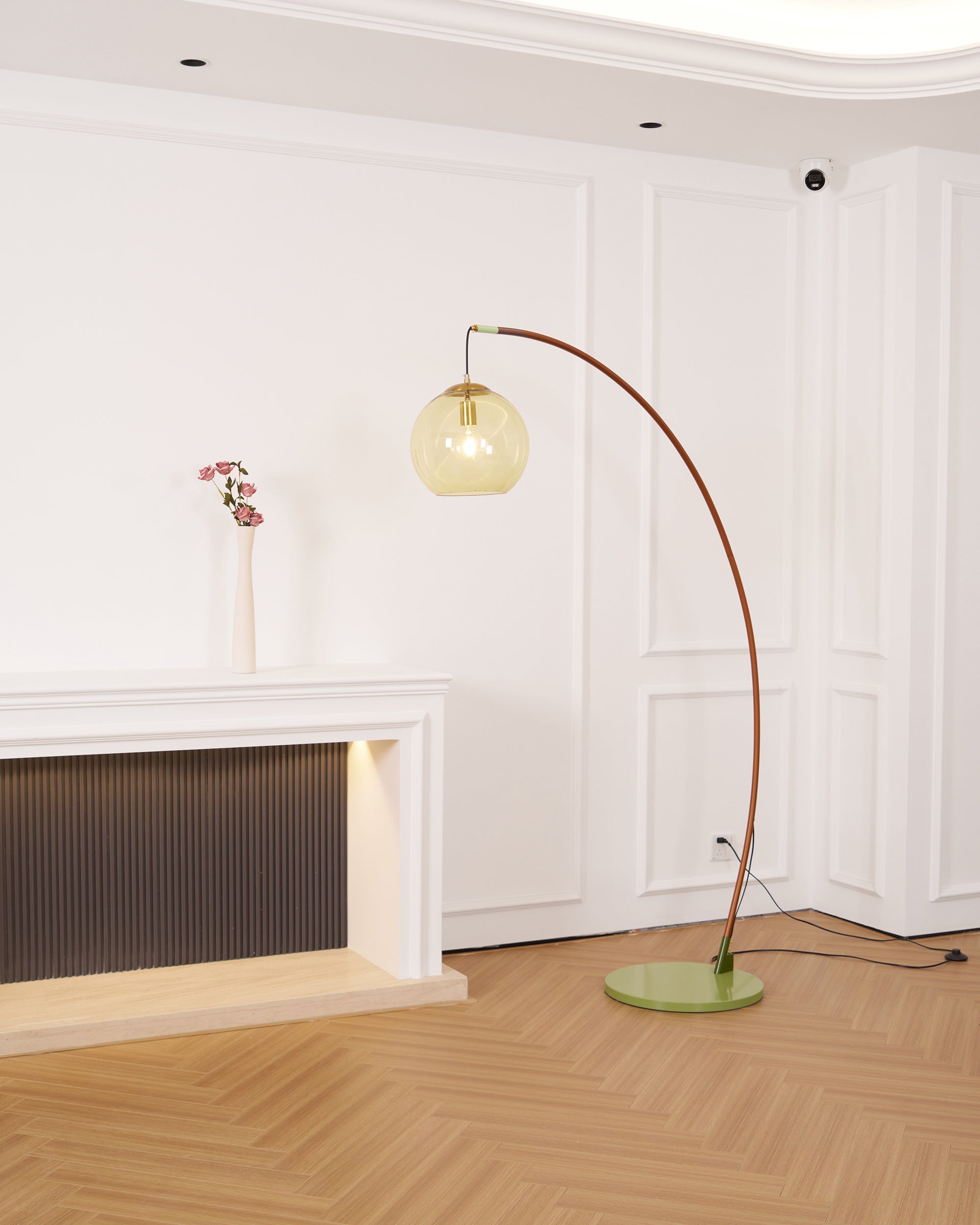 Lampa podłogowa łukowa Torro