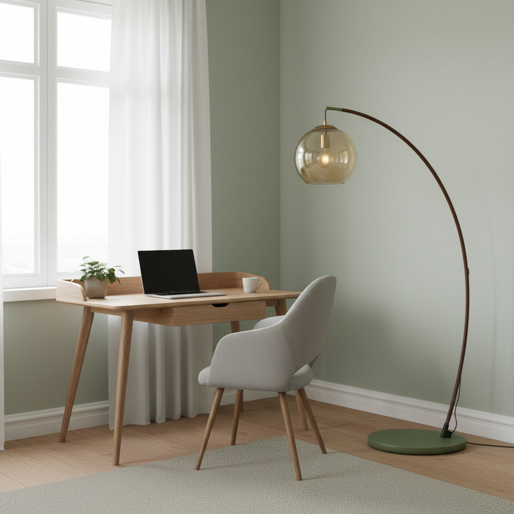 Lampa podłogowa łukowa Torro