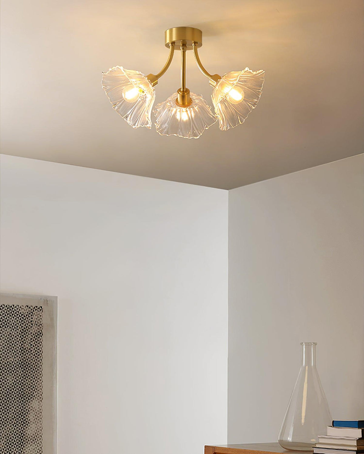 Kalin Flower Glass Ceiling Lamp – detail 14