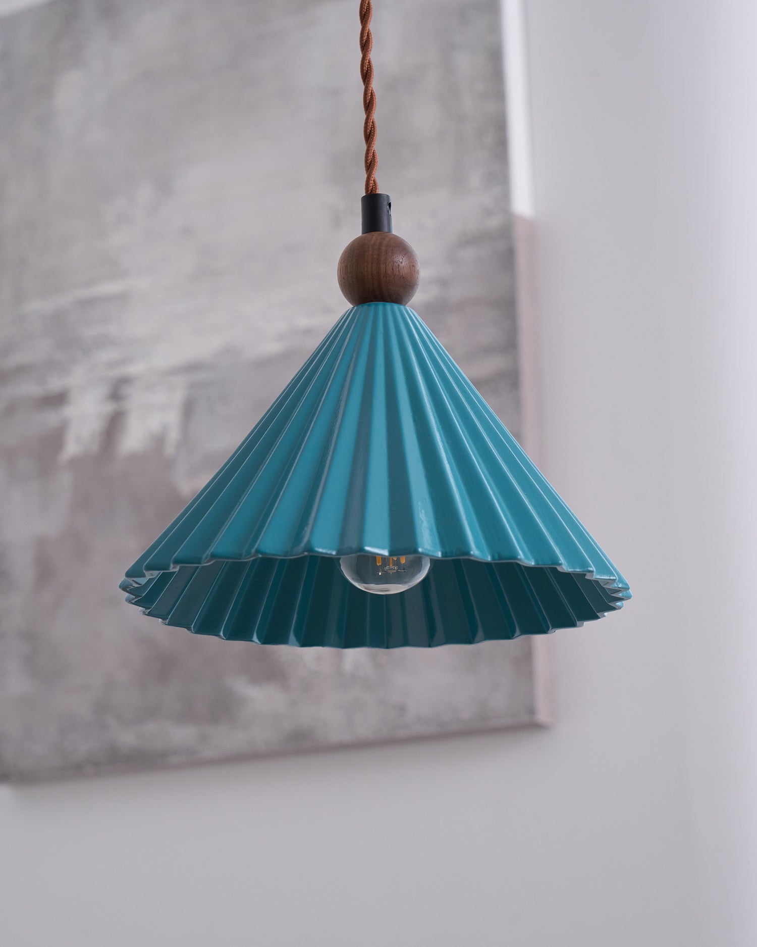Lampa wisząca ryflowana Mirora