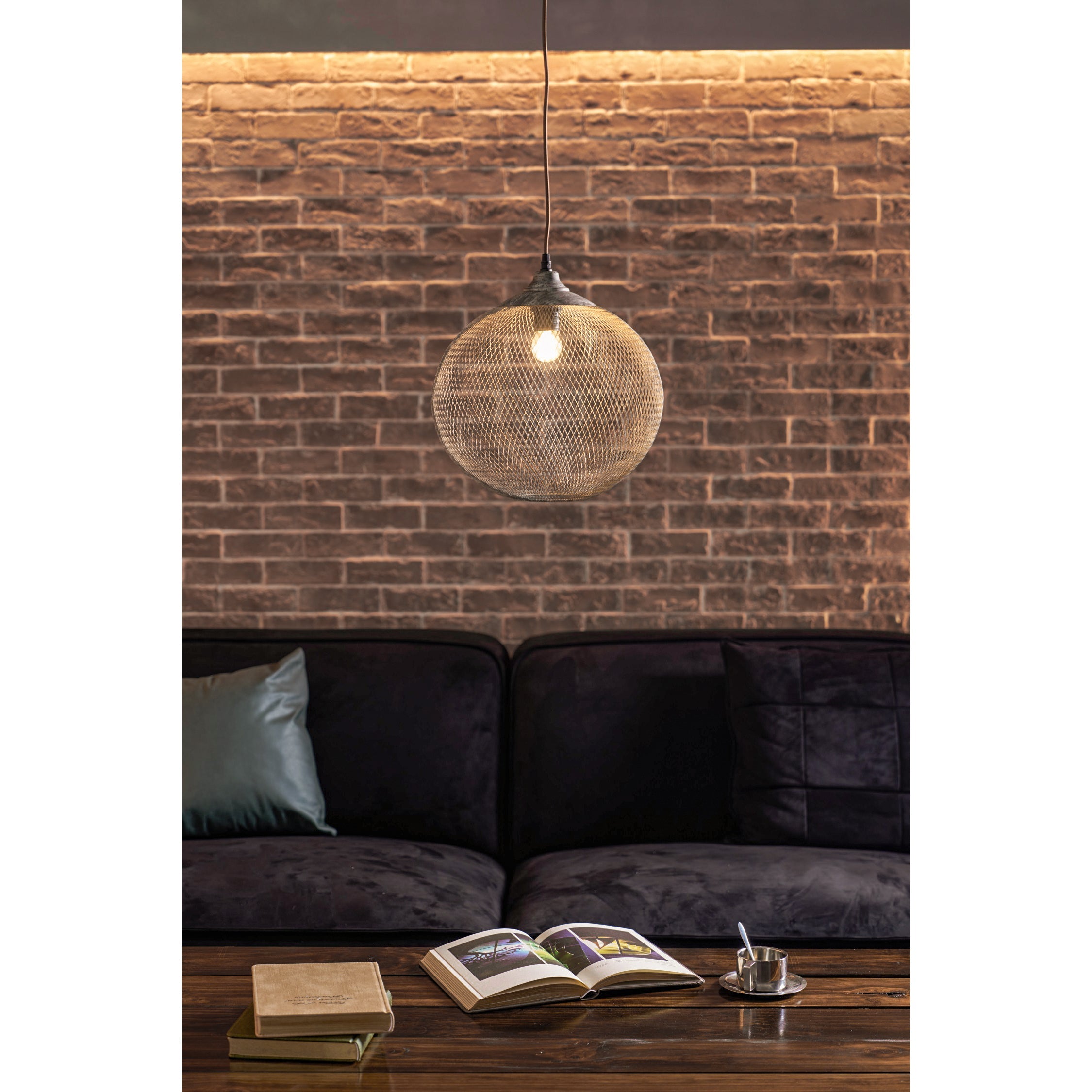 Lampa wisząca kulista Radenok
