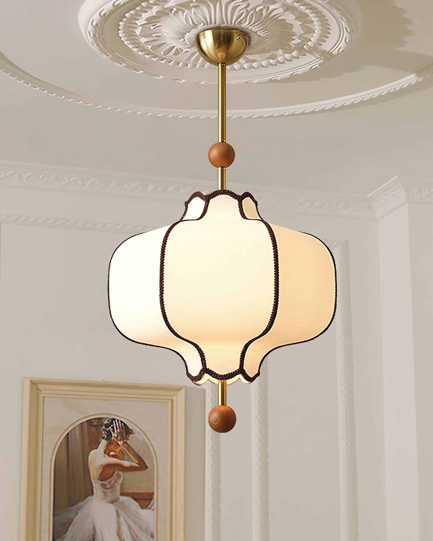 Lampa wisząca klasyczna Dalin