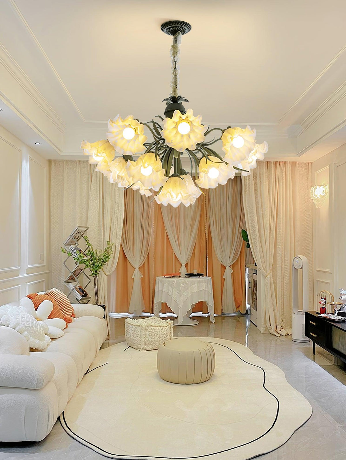 Lily of the Valley Flower Chandelier – detail 25