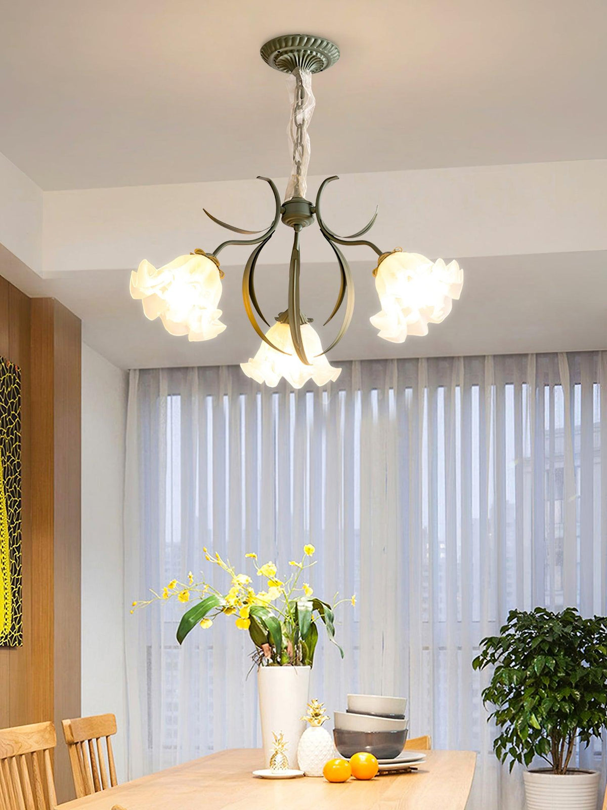 Lily of the Valley Flower Chandelier – detail 36