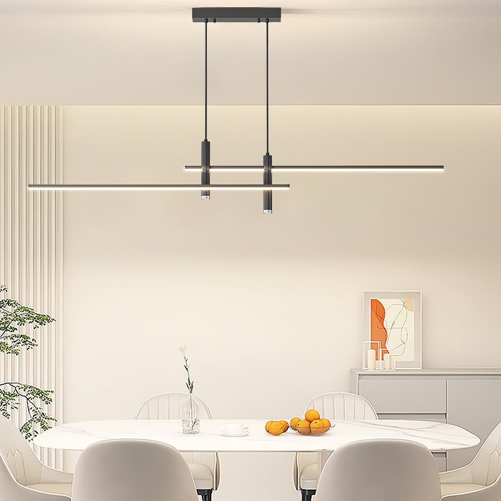 Lampa wisząca liniowa Kasskimir