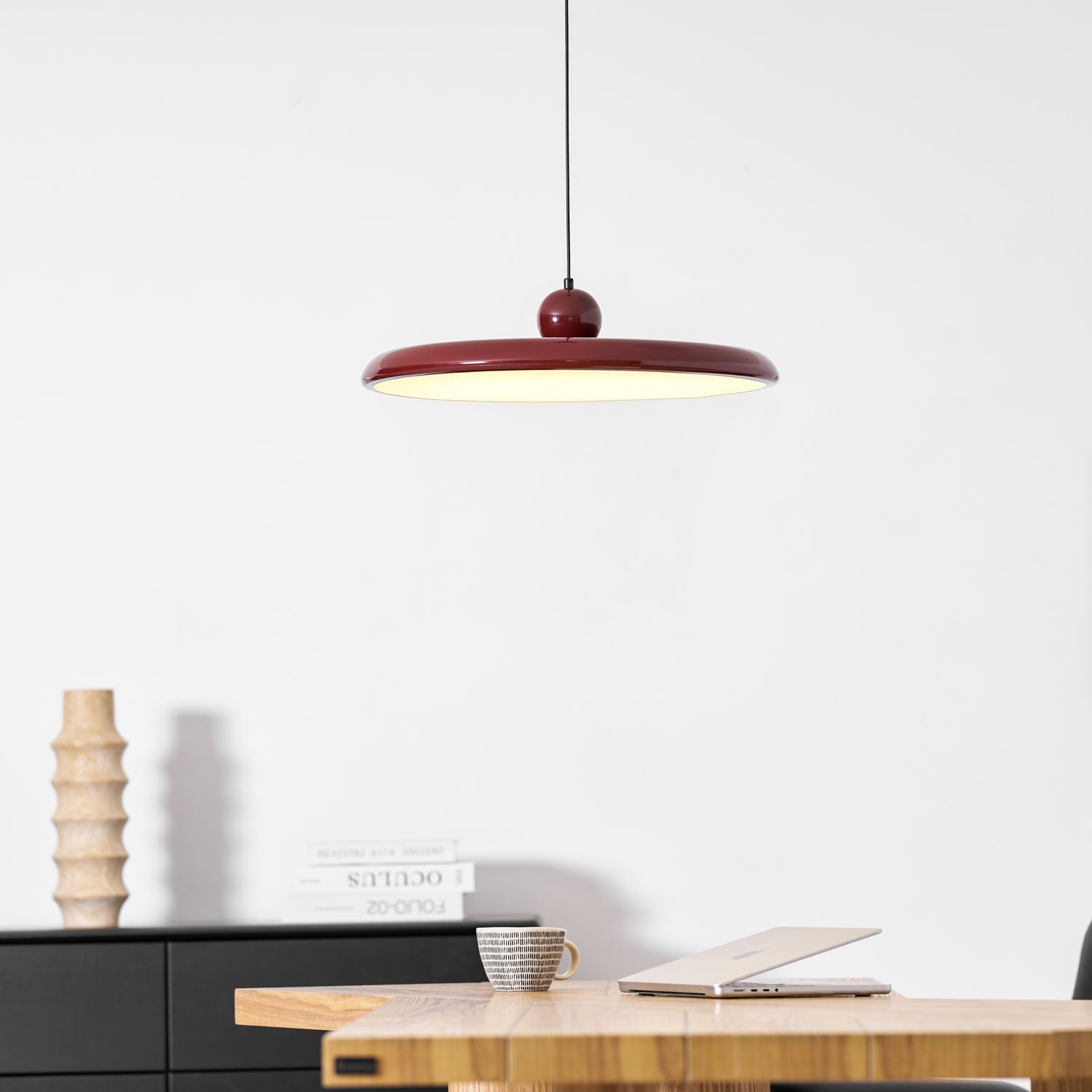 Lampa wisząca okrągła Karkoon