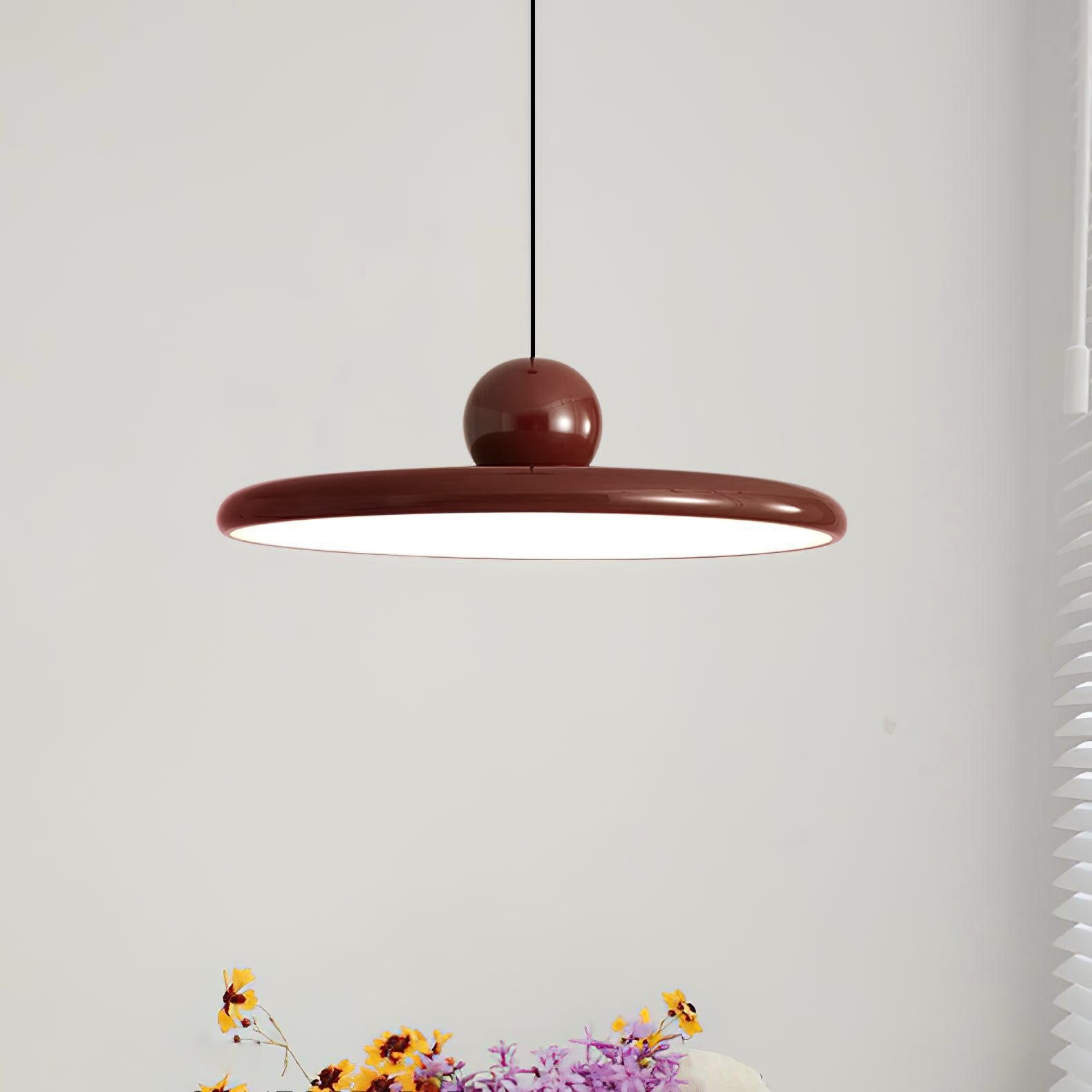 Lampa wisząca okrągła Karkoon
