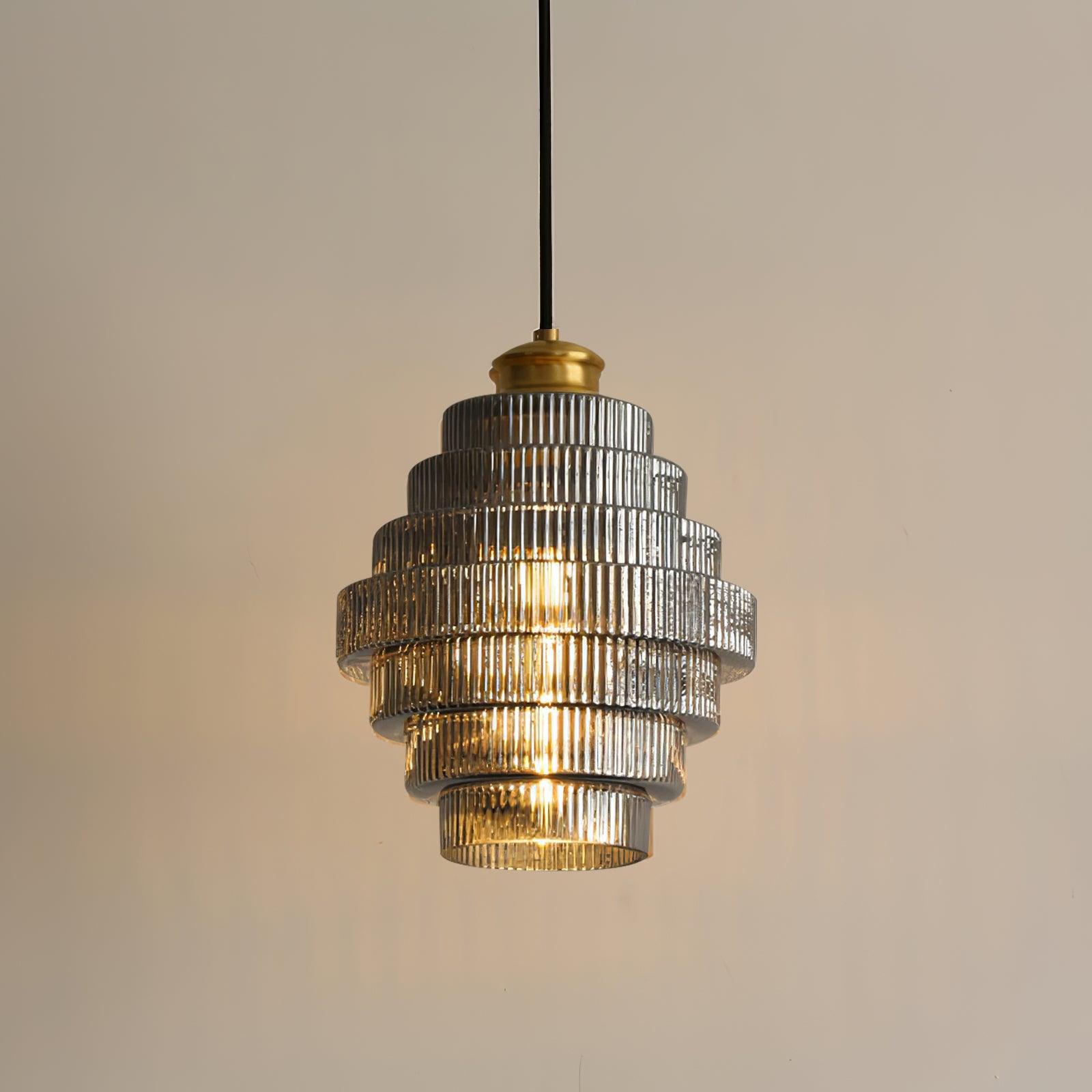 Lampa wisząca ryflowana Viken