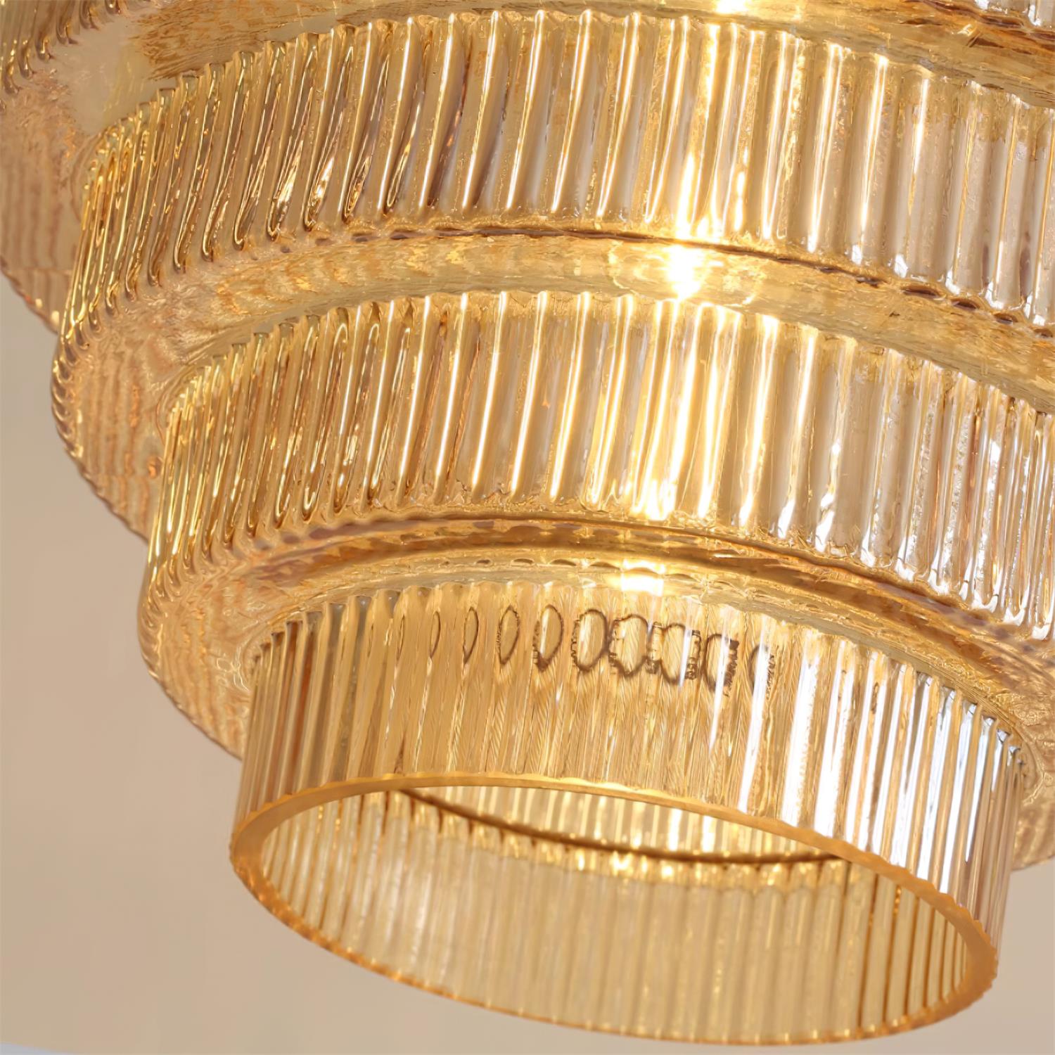 Lampa wisząca ryflowana Velva
