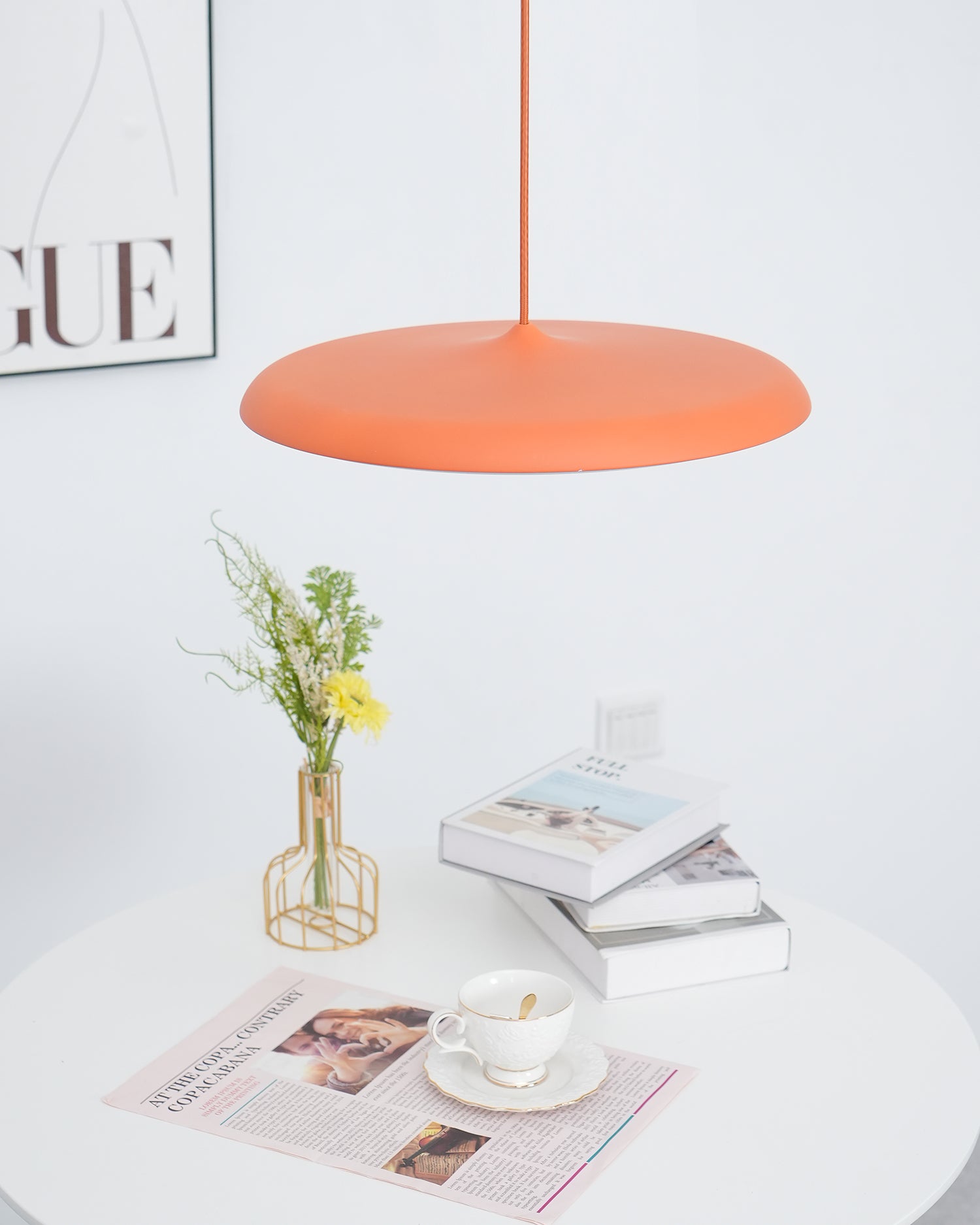 Lampa wisząca okrągła Avekek