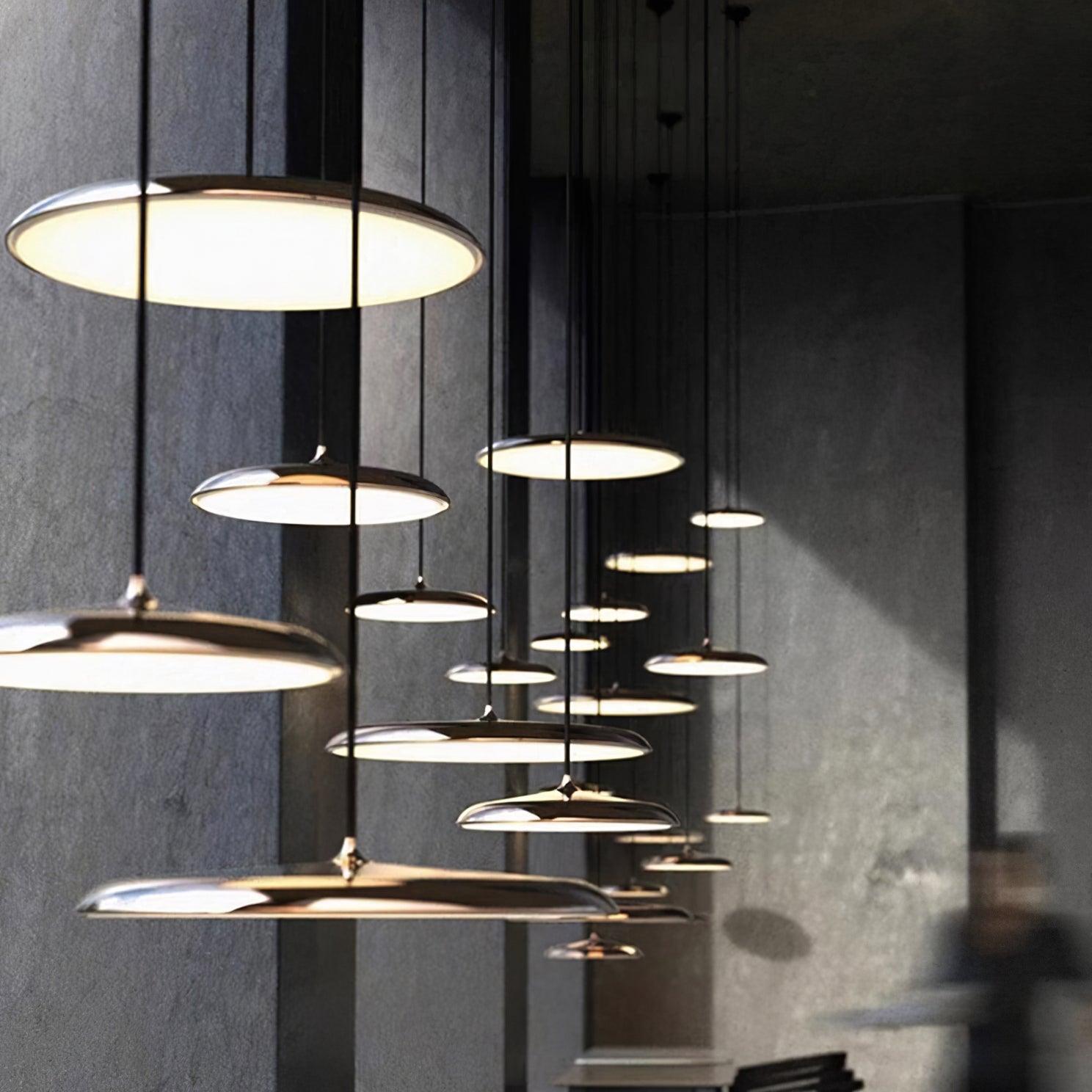 Lampa wisząca okrągła Avekek