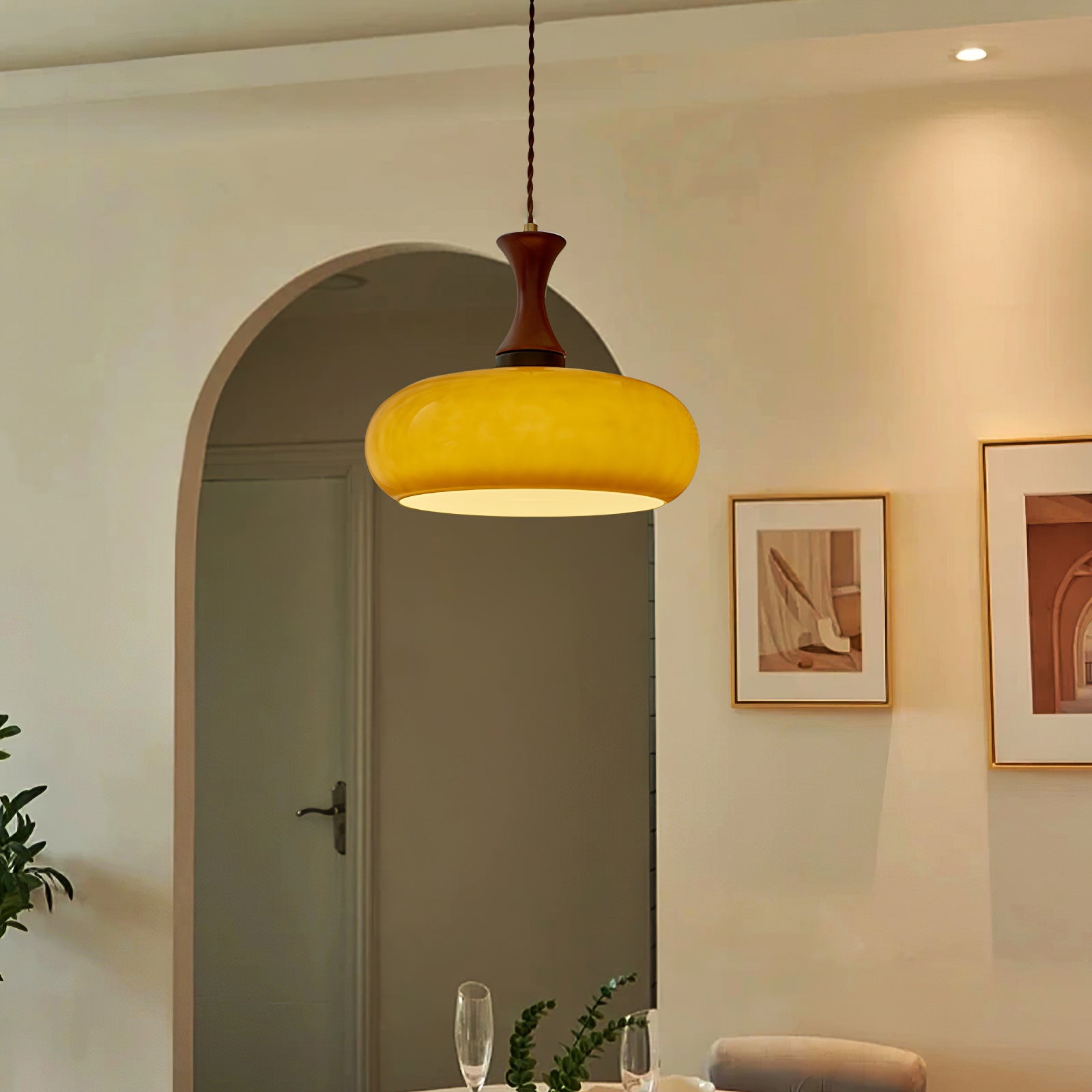 Lampa wisząca vintage Goralek