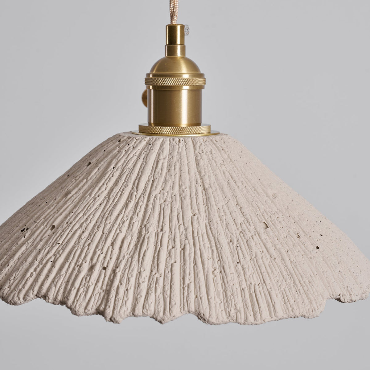 Microcement Swag Pendant Lamp – detail 27