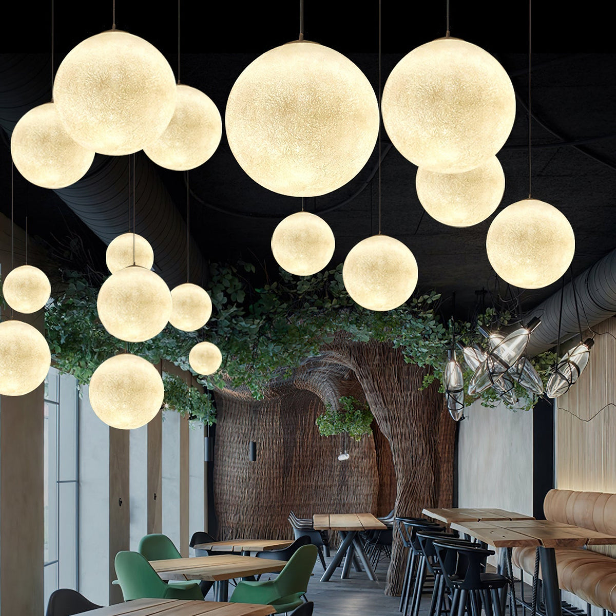 Lampa wisząca kula Galek