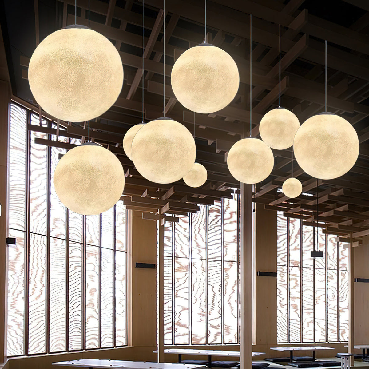 Lampa wisząca kula Galek