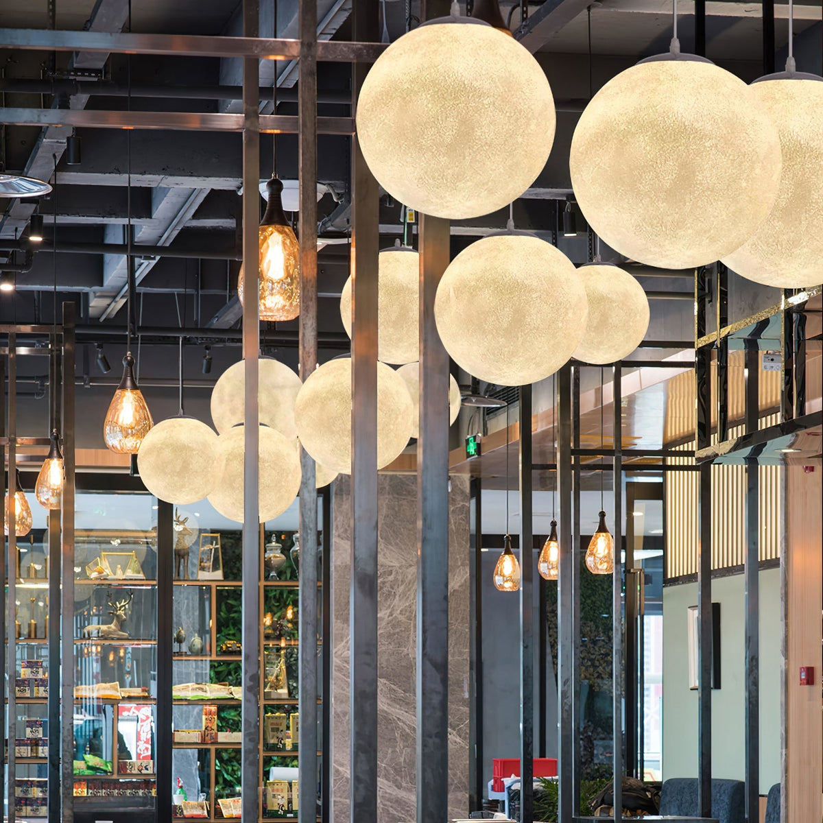 Lampa wisząca kula Galek