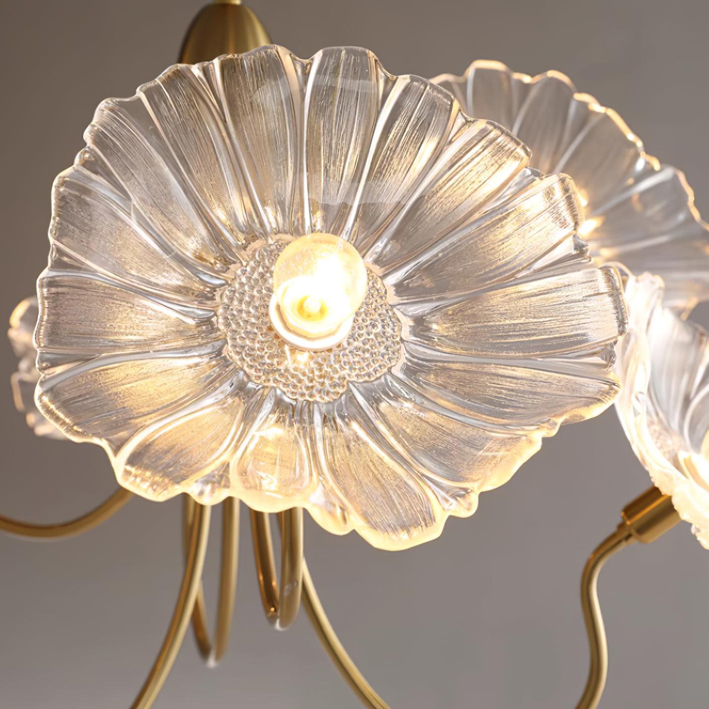 Żyrandol kwiatowy Wollo