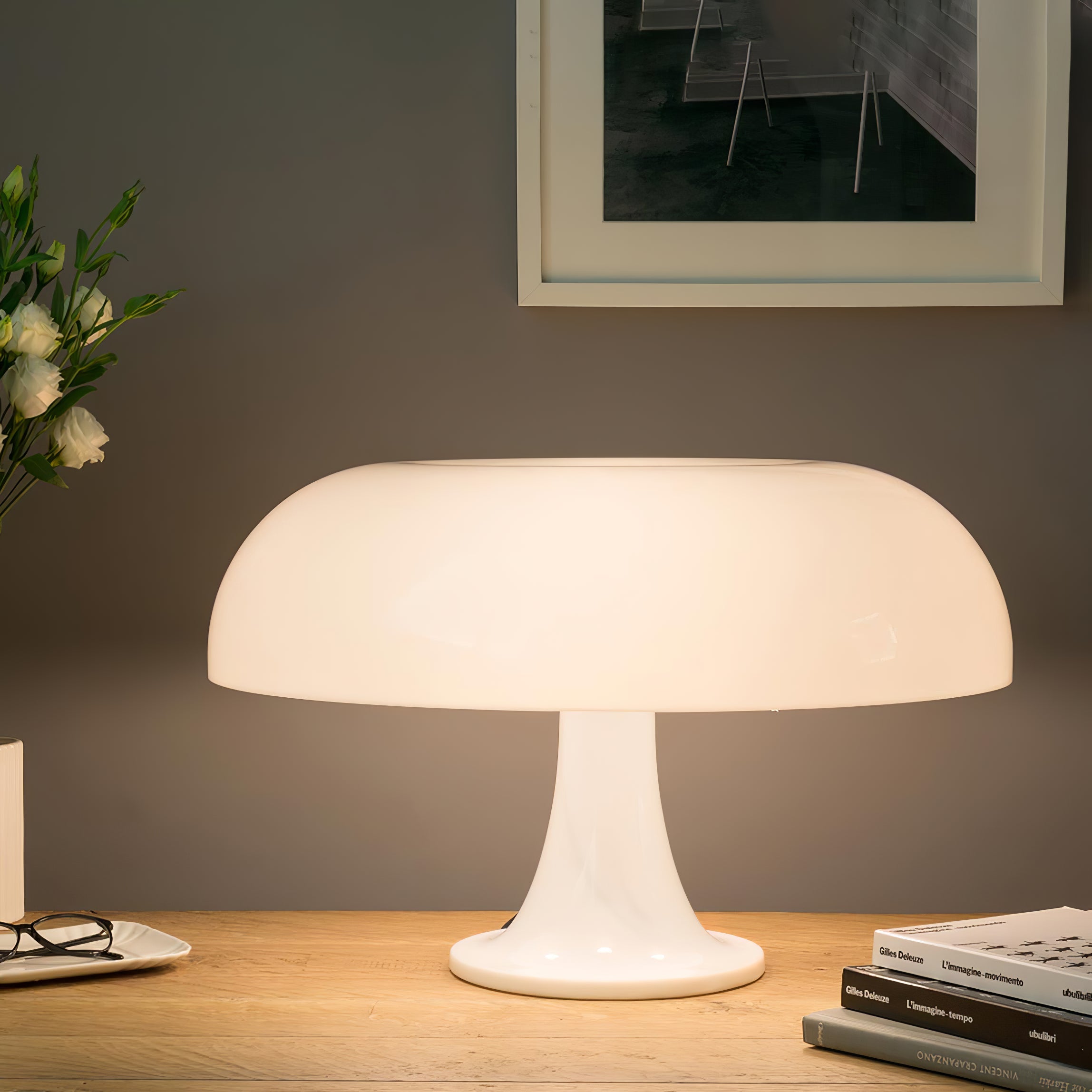 Lampa stołowa grzybkowa Polinev