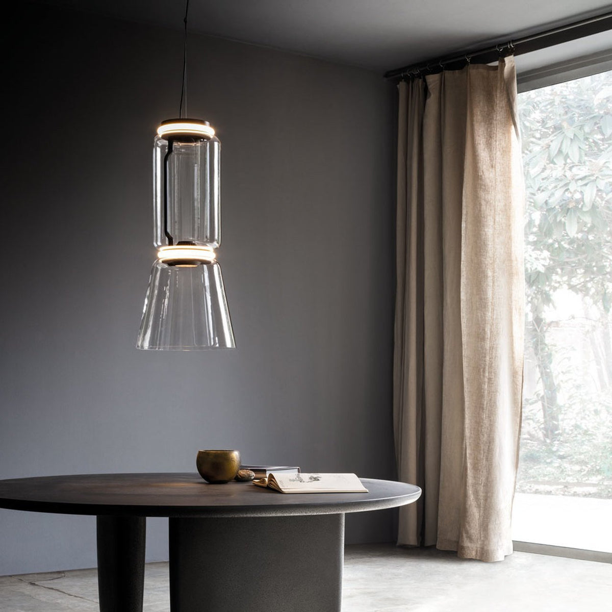 Lampa wisząca minimalistyczna Belvano