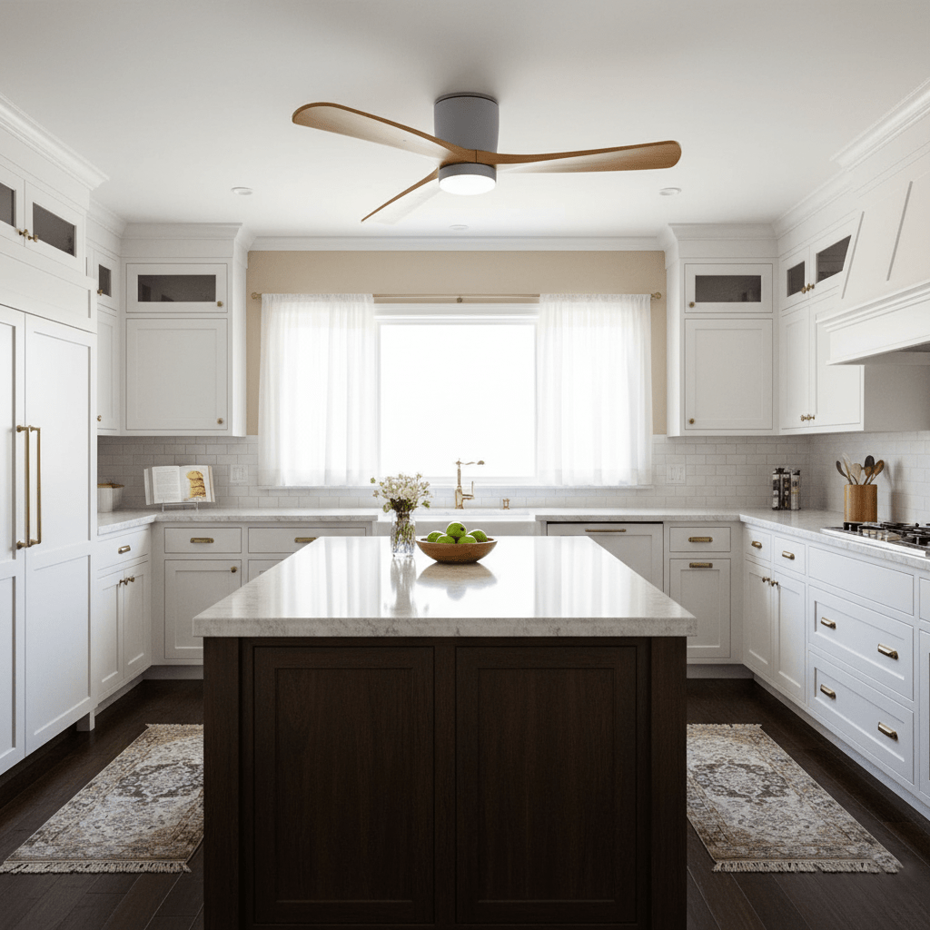 Plafon z wentylatorem Kalo