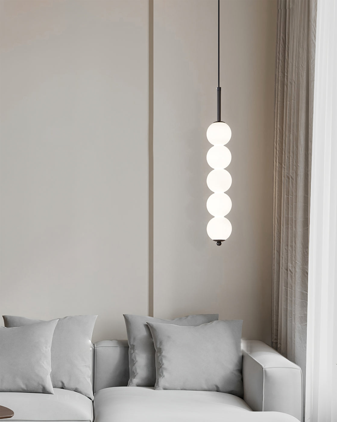Lampa wisząca z kulami Milemir