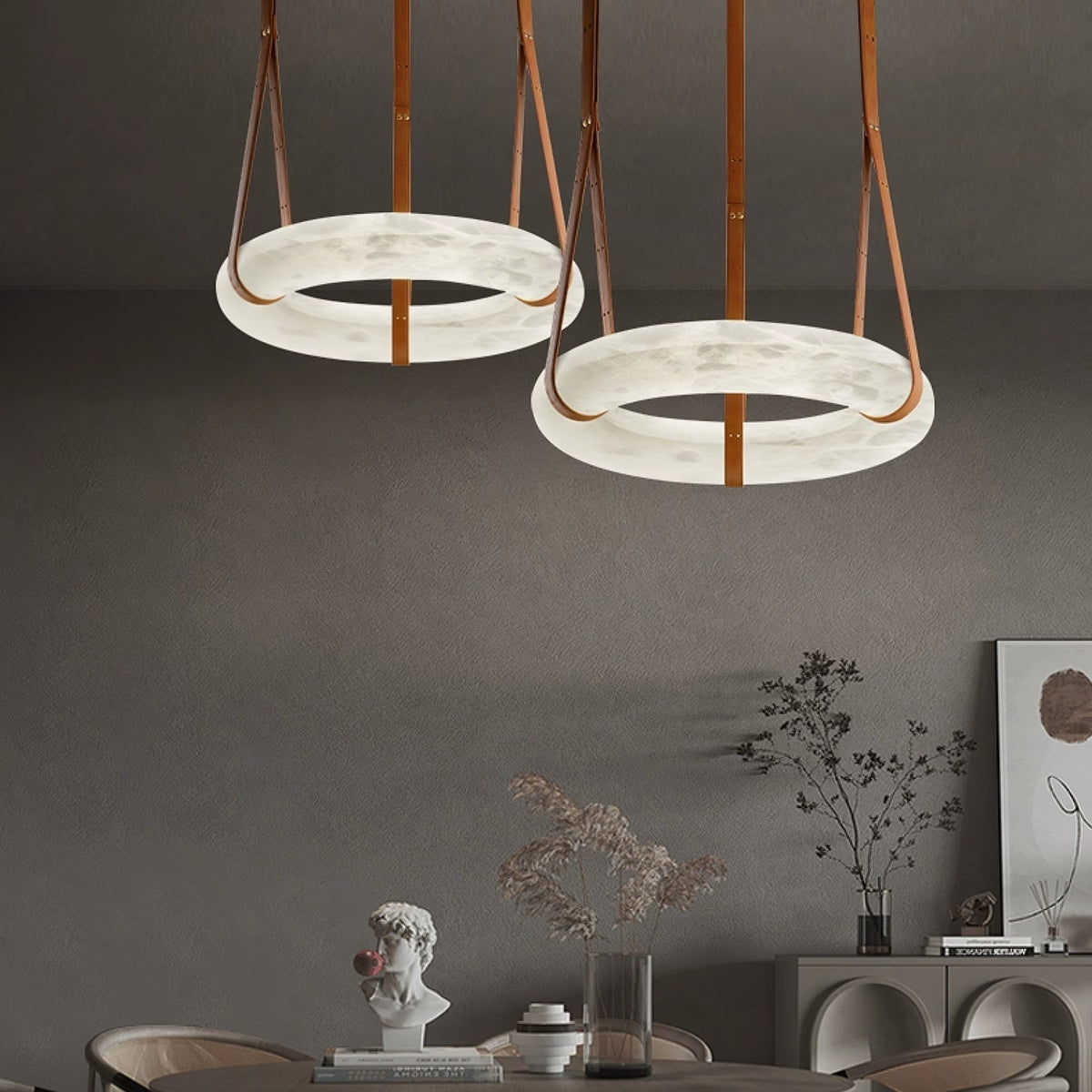 Oslo Alabaster Pendant Light A – detail 20