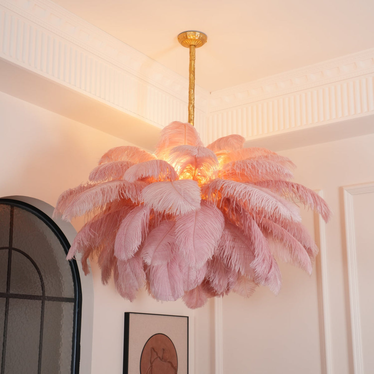 Ostrich Feather Chandeliers – detail 34